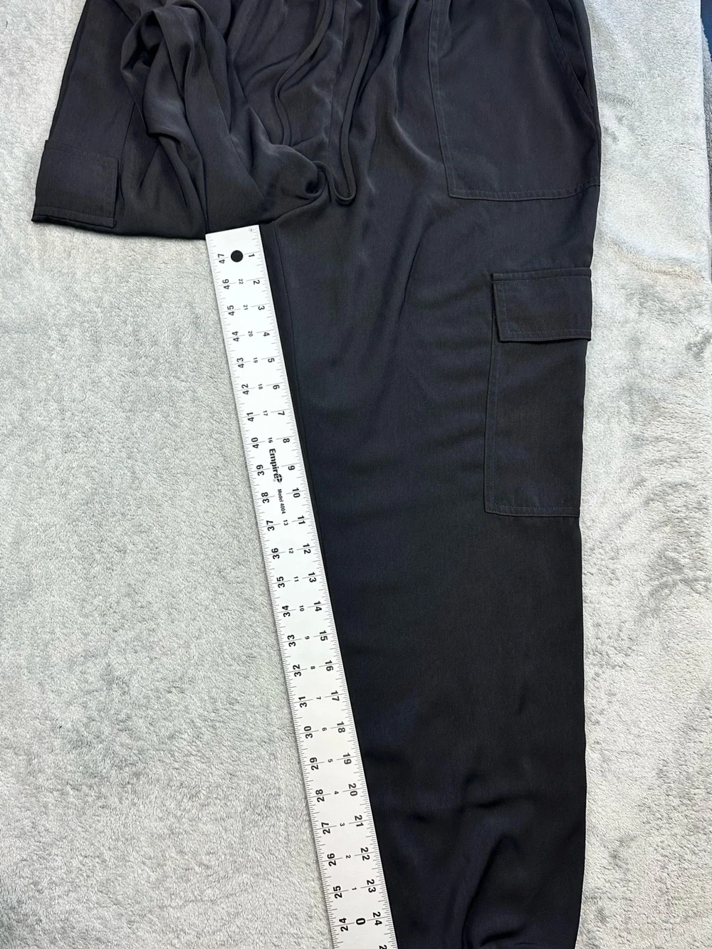 Michael Michael Kors Women’s Black Cargo Jogger Pants XL Drawstring Pull-On